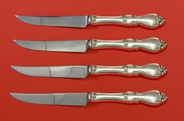 Queen Elizabeth I by Towle Sterling Silver Steak Knife Set 4pc HHWS  Custom Made - £292.01 GBP