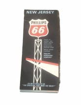 Phillips 66 Vintage New Jersey Road Map - $107.30 MXN