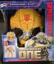 Transformers One 2 in 1 Bumblebee B-127 9.8 Inch Robot Action Figure &amp; M... - $12.80
