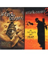 JEEPERS CREEPERS 1 &amp; 2 (vhs) double feature, Clive Barker vibe, feeds on... - £12.01 GBP
