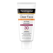 Neutrogena Clear Face Liquid Sunscreen for Acne-Prone Skin, Broad Spectrum SPF 3 - £16.77 GBP