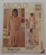 MCCALLS PATTERN #3520 VINTAGE 80&#39;S WOMANS DAY COLLECTION SKIRT JACKET UN... - £7.87 GBP