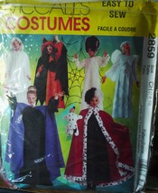 Pattern 2859 Many Costumes Child Size 7,8,10 Witch, Cruella, Evil Queen, Angel - £6.31 GBP