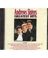 Andrews Sisters Greatest Hits (CD) Curb Records D2-77400 - £6.41 GBP