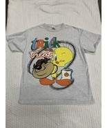 Vtg 1998 Single Stitch Looney Tunes Halloween TShirt Trick or Treat Twee... - $18.53