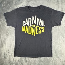 Carnival of Madness Tshirt 2013 Concert Tour Black Men&#39;s Size L Hanes - $29.99