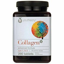 NEW Youtheory Collagen Advanced 290 ct - £21.65 GBP