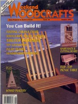 Weekend Woodcrafts Magazine Aug 1993 Cabana Chair, Frames, A Pattern Included Vg - £16.45 GBP