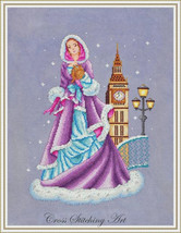 SALE! Complete Xstitch Materials ADELINE -by Cross Stitching Art Design - £75.86 GBP