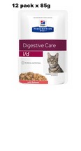  Hills Prescription Diet Cat I/D Digestive Care with salmon 12 x 85g - $64.99