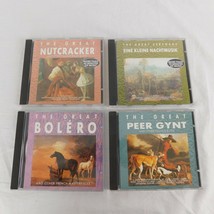 Lot of 4 Classic Compilations CD 1990 Ballet Serenade French Suites Mozart Grieg - £15.44 GBP