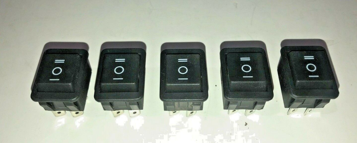 Ugolini On-Off-On (3-position) switch 22x30 mm     020 - $23.00