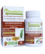 GoodlifePick Ashwagandha Capsules with Black Pepper from 5% Withanolides... - $16.81