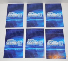 007 Edition Scene it DVD Board Game Replacement 6 Category Reference Cards - $4.91