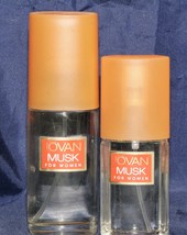 Jovan Musk Cologne Concentrate  Spray  for Women 2 lot 2 oz AND .8 oz - $20.34