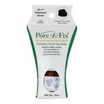 Porc-A-Fix Porcelain Touch-Up Kit for American Standard American Brown - AS17 - £22.36 GBP