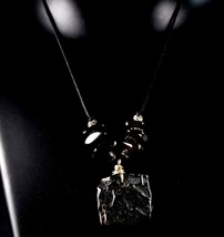 black jasper  grounding protection powerful healing ,balances  pendant #... - $24.70