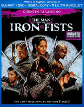 The Man With the Iron Fists (Blu-ray/DVD, 2013, 2-Disc Set) - £11.60 GBP