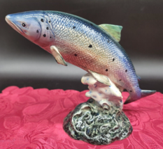 Beswick England Fish Figurine Atlantic Salmon Extremely rare find !DAMAD... - £67.85 GBP