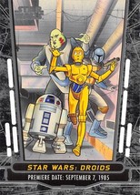 2017 Topps Star Wars 40th Anniversary #19 Star Wars Droids  - £0.70 GBP