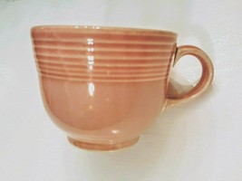 Fiestaware Fiesta Rose Pink Coffee Tea Cup # 103 Retired Homer Laughlin ... - $15.84