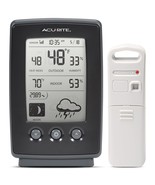 AcuRite Digital Weather Forecaster with Indoor/Outdoor Temperature, Humi... - £72.54 GBP