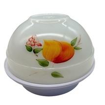 Vintage Fire King Oven Ware Nesting Mixing Bowl Fruit Pattern Kitchen 7 1/2&quot; #6 - £11.26 GBP