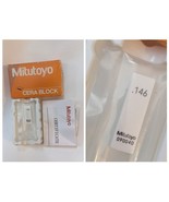 Mitutoyo Steel Gage Block 6131186-521 11E .146 INCH ASME 00/D Box NEW - $594.98 MXN