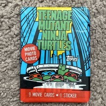 Teenage Mutant Ninja Turtles 1990 Trading Card Factory Sealed Pack,Unopened - £7.81 GBP