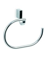 Bilbao chrome towel ring holder - $121.00