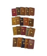 SHAKESPEARE&#39;S WORKS 20 KNICKERBOCKER MINI LEATHER BOOKS - $203.09 CAD