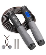 Weighted Skipping/ Jumping Rope With Counter For Men Women Kids Fitness ... - $31.99