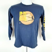 Nike Boys Long Sleeve T-shirt Size Medium Blue QG3 - £6.61 GBP