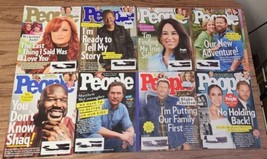 LOT of 8 People Magazines OCT NOV DEC 2022 Wynonna Judd, Shaq, Blake Shelton - $23.74