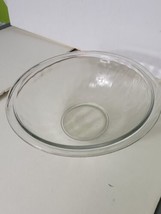 Pyrex Clear Large Mixing Bowl Vintage Glass Made In USA  - £26.93 GBP