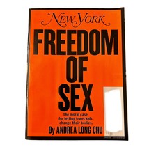 New York Magazine March 11-24 2024 Freedom of Sex Moral Case for Trans Kids - $6.80