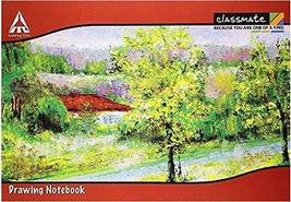 Classmate Drawing Book - 40 Pages, 21.10 cm X 29.7 cm (Pack of 24) - $122.99