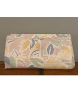 New Stevens Vintage Twin Flat Sheet Pastel Green Blue Pink Yellow USA Sc... - $365.81 MXN