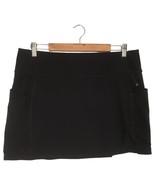 Athleta Shirt Womens L Fairway Golf Tennis Skort Pockets Mesh Panels Black - $40.60 CAD