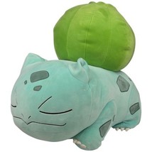 Nintendo Pokémon Bulbasaur 16&quot; Sleeping Plush 2023 - $356.02 MXN
