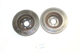 2006-14 SUBARU OUTBACK 2.5L NA FRONT PAIR LEFT AND RIGHT SIDE BRAKE ROTORS P6582 image 10
