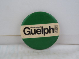 Vintage Univeristy Pin - University of Guelph - Celluloid Pin - £11.97 GBP