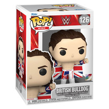 WWE British Bulldog Pop! Vinyl - £23.82 GBP