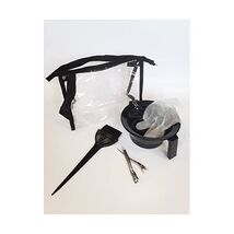 CS Beauty 6pcs Hairdressing Brush Bowl Clip Glove Combo Salon Hair Colou... - $19.00