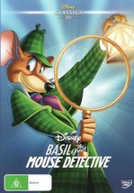 Basil The Great Mouse Detective DVD | Disney&#39;s | Region 4 - £7.34 GBP
