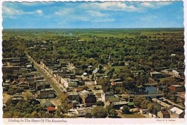 Postcard Aerial View Lindsay Ontario Heart Of The Kawarthas - $4.94