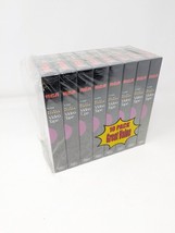 RCA VHS TAPES 8 PACK BRAND NEW T-120 6 Hour Premium Hi-Fi Stereo *NEW* S... - $14.52