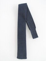Rooster Flat/Square End Vintage Men's Cotton Knit Tie - $22.00