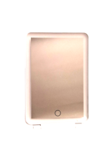 Folding Travel Mirror Lighted Makeup Mirror 3 Light Modes, incl. USB cha... - $5.55