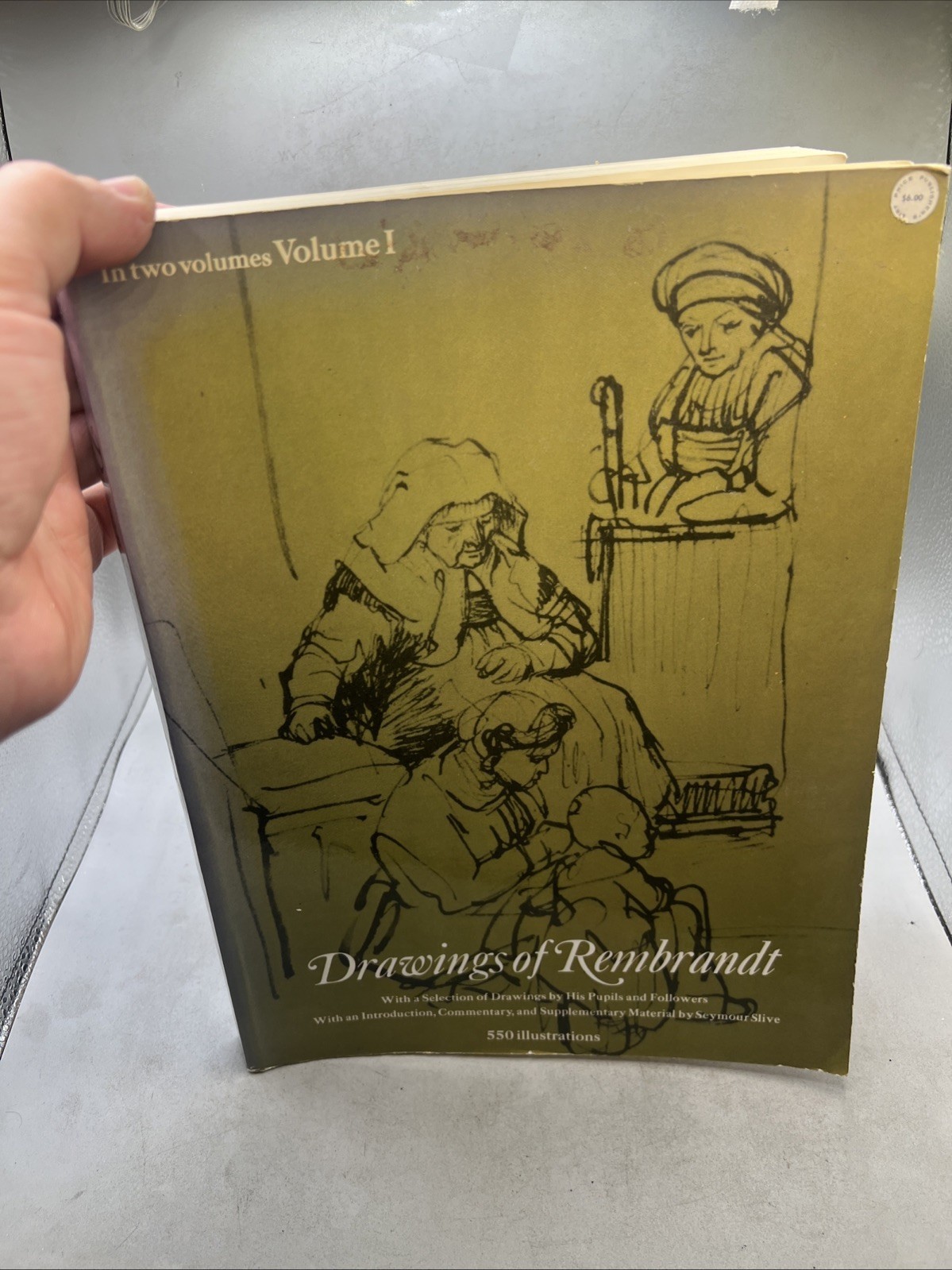 Drawings Of Rembrandt - Volume 1 Vintage 1965 - $19.79